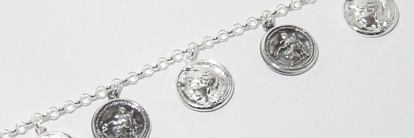 Biżuteria srebrna - bransoletki wzór TP73064