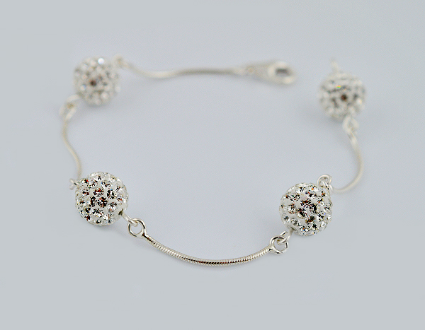 Biżuteria srebrna - bransoletki wzór TP83019