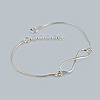 Biżuteria srebrna - bransoletki i naszyjniki TP83023