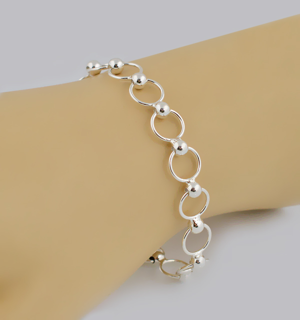 Biżuteria srebrna - bransoletki wzór TP83024