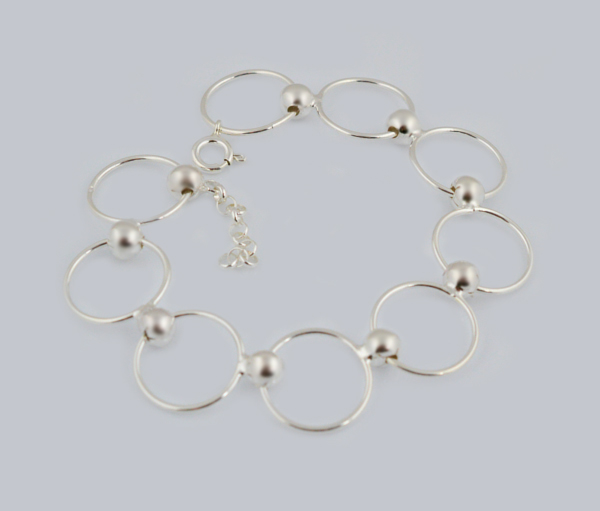 Biżuteria srebrna - bransoletki wzór TP83025