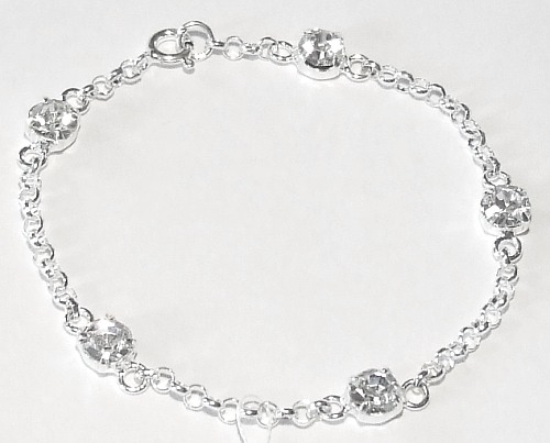 Biżuteria srebrna - bransoletki wzór TP83001