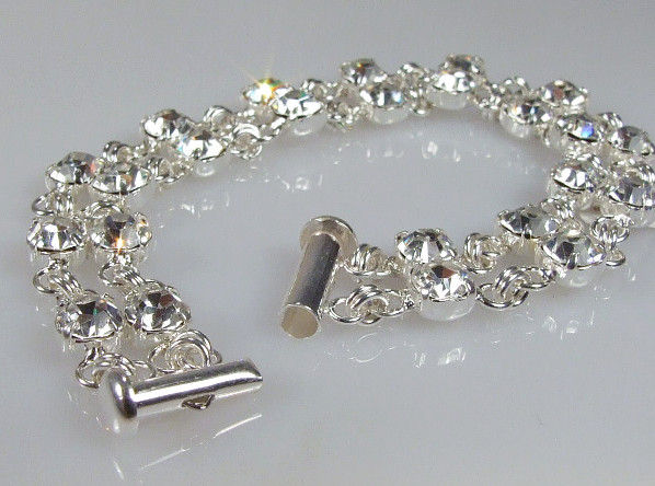 Biżuteria srebrna - bransoletki wzór TP83015